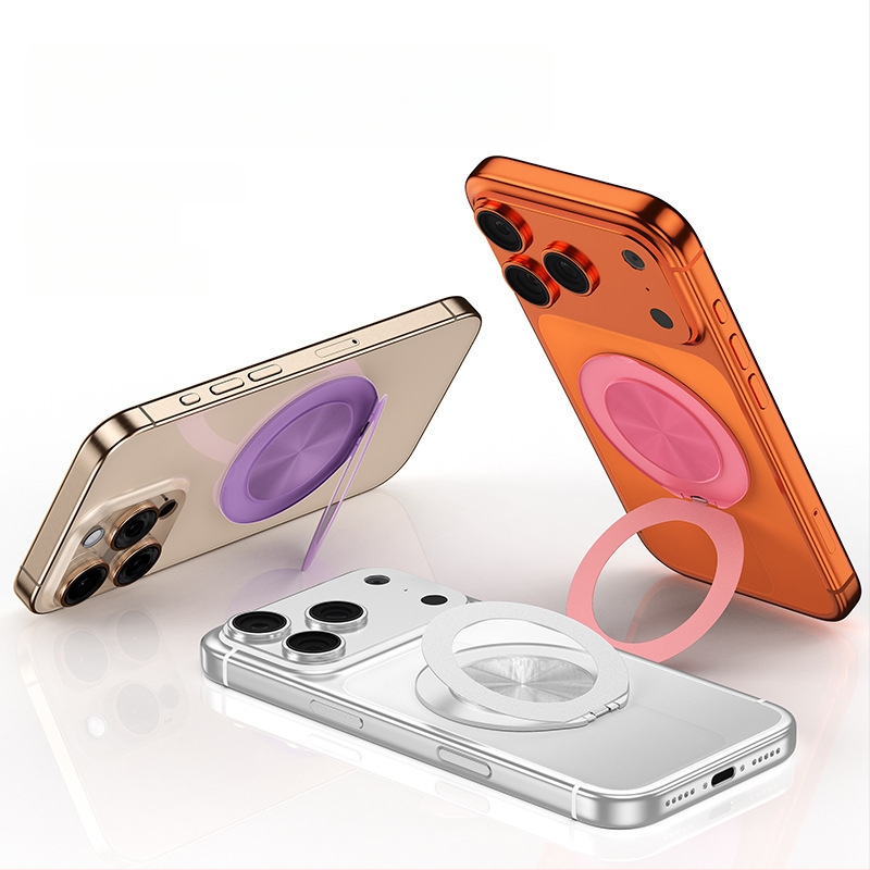 Nothing magnetinis telefono laikiklis su ABS+TPU+magnetu, dvigubas žiedas, MagSafe suderinamas, paprastas stilius