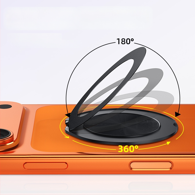 Nothing magnetinis telefono laikiklis su ABS+TPU+magnetu, dvigubas žiedas, MagSafe suderinamas, paprastas stilius