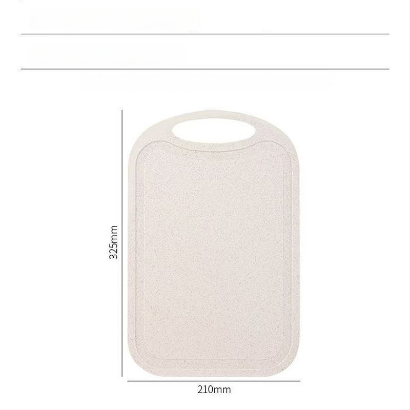 Doska na krájanie z pšeničnej slamy, dvojstranná, pre domáce použitie, moderný štýl jednoduchosti