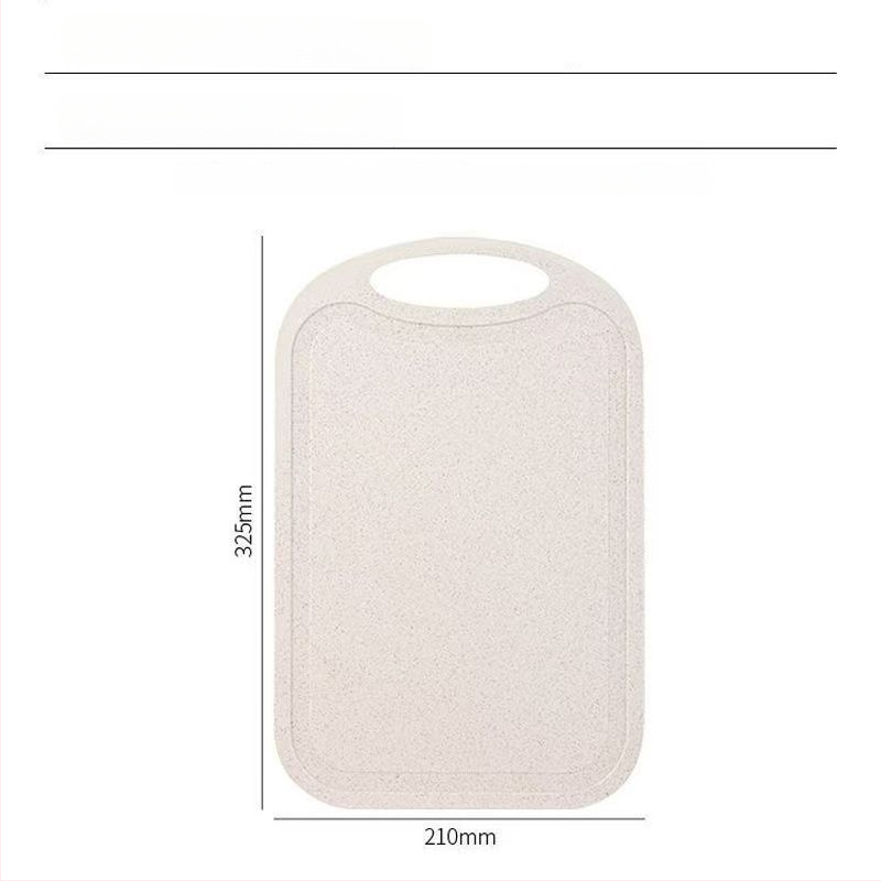 Doska na krájanie z pšeničnej slamy, dvojstranná, pre domáce použitie, moderný štýl jednoduchosti