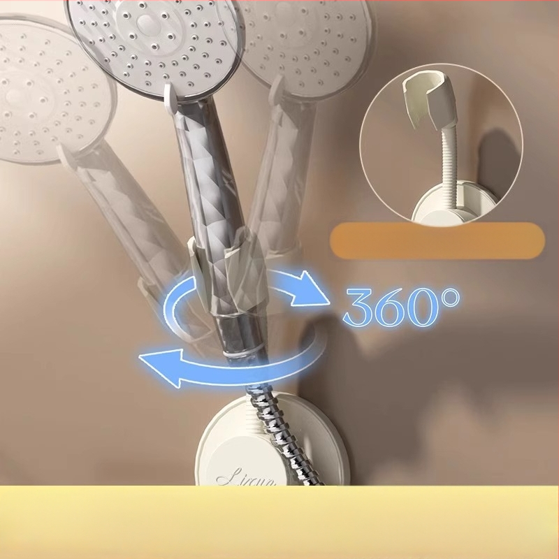 Držiak na sprchovú hlavu, univerzálny nastaviteľný podstavec, plast, Qiwang