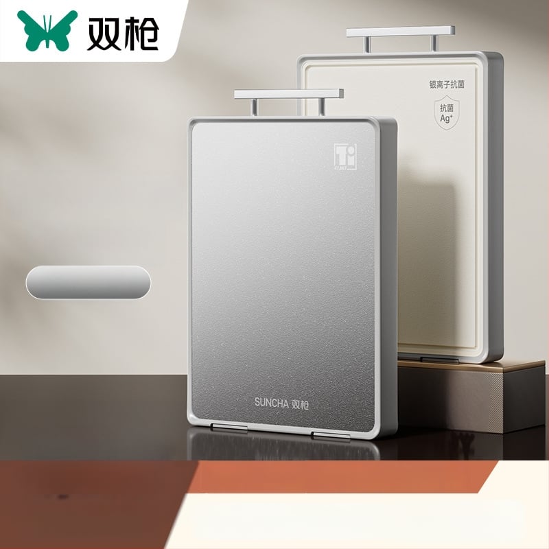 Titánová doska na krájanie, obojstranná, pre domácnosť, značka Double Gun