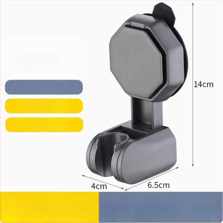 ABS držiak na sprchovú hlavicu, nastaviteľný, ručná montáž, moderný štýl, prispôsobiteľný