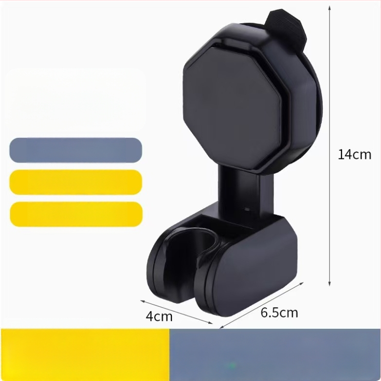 ABS držiak na sprchovú hlavicu, nastaviteľný, ručná montáž, moderný štýl, prispôsobiteľný