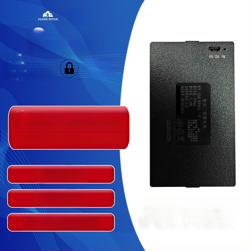 Visiškai automatinis išmanusis durų spyna įėjimui, Li‑ion 4200mAh baterija, prieiga slaptažodžiu ir piršto atspaudu, įkraunama 5V