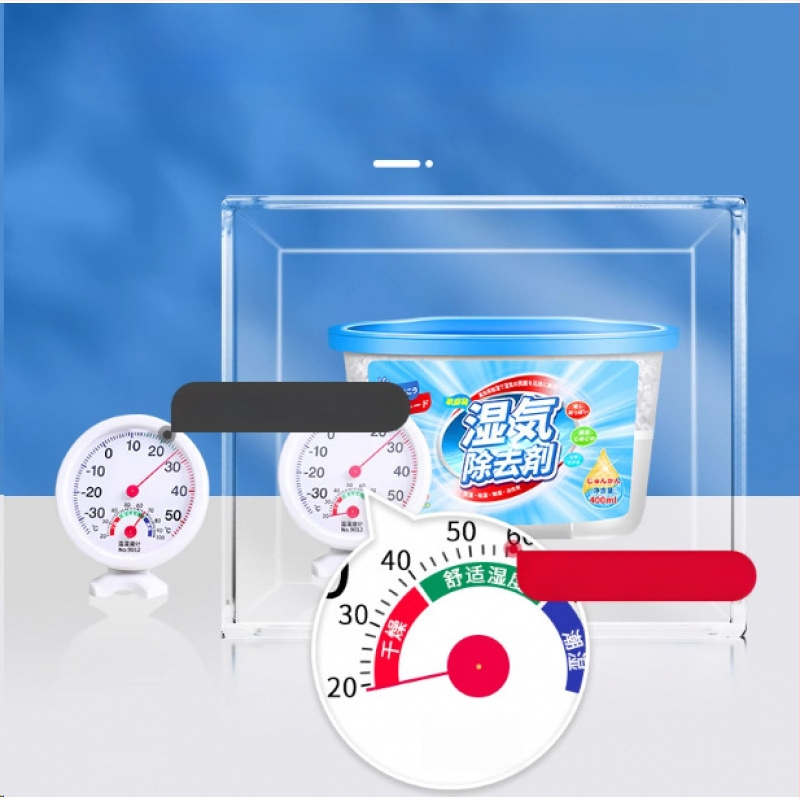 Kodu kasutamiseks mõeldud niiskuse eemaldaja ja desikant — niiskust imav kast ja desikantkott riidekappidele ja üliõpilaste ühiselamutele