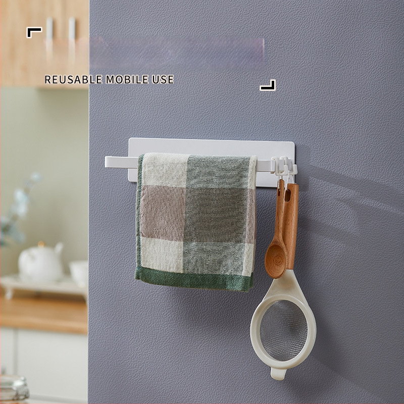 Oyite Ovaalne köögipaberi rulli hoidik magnetlintiga, ilma puurimiseta, roostevabast terasest, matt viimistlus, jaapani stiil