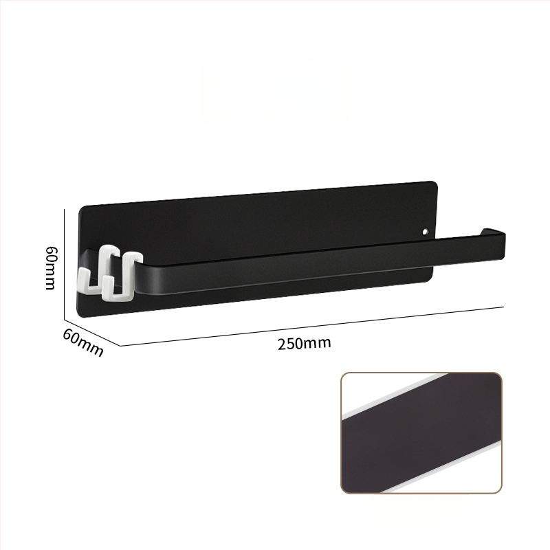 Oyite Ovaalne köögipaberi rulli hoidik magnetlintiga, ilma puurimiseta, roostevabast terasest, matt viimistlus, jaapani stiil