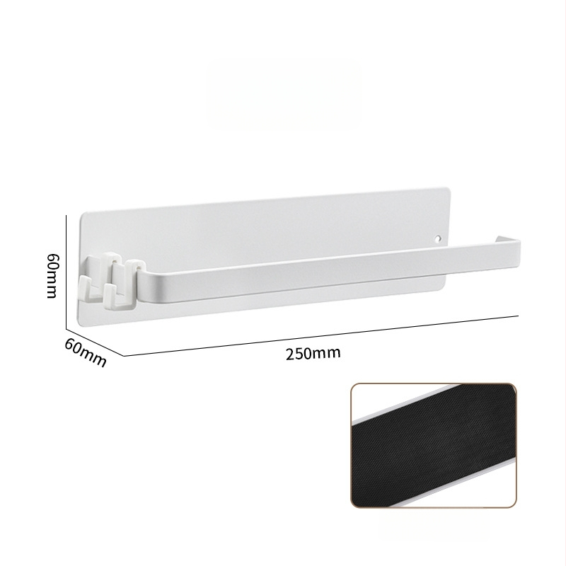 Oyite Ovaalne köögipaberi rulli hoidik magnetlintiga, ilma puurimiseta, roostevabast terasest, matt viimistlus, jaapani stiil