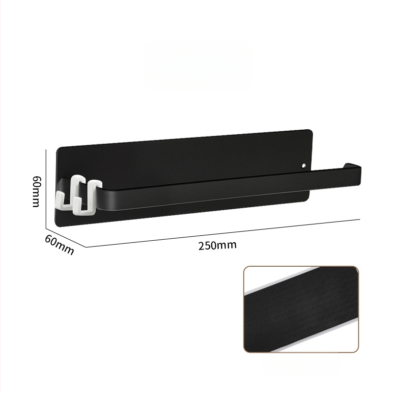 Oyite Ovaalne köögipaberi rulli hoidik magnetlintiga, ilma puurimiseta, roostevabast terasest, matt viimistlus, jaapani stiil