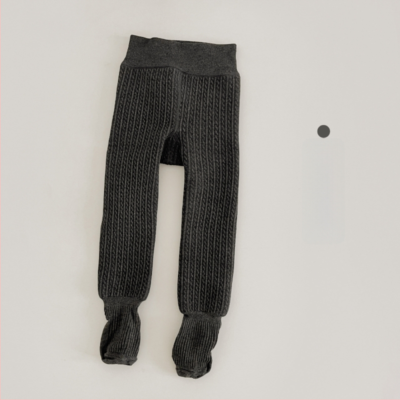 Tüdrukute talvised fliisiga leggingud, paks viskooskiud 70.5%, sobiv vanus 3–8 aastat