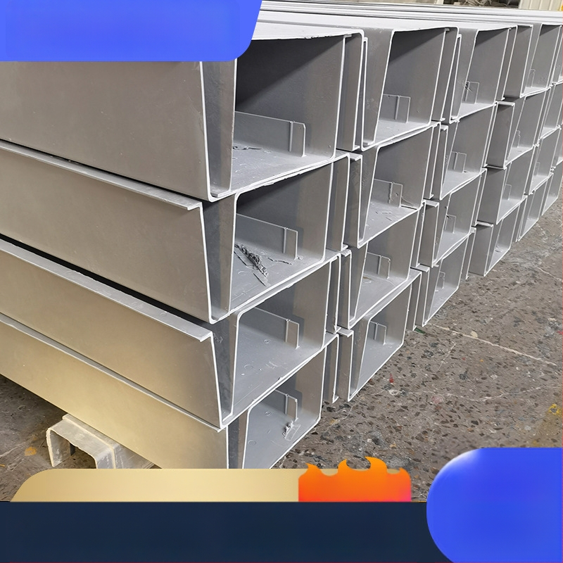 SMC kompozito kabelių kanalas – tiltinio tipo kabelių kanalas, skirtas didelio greičio geležinkeliams, Tengguang prekės ženklas, medžiaga SMC