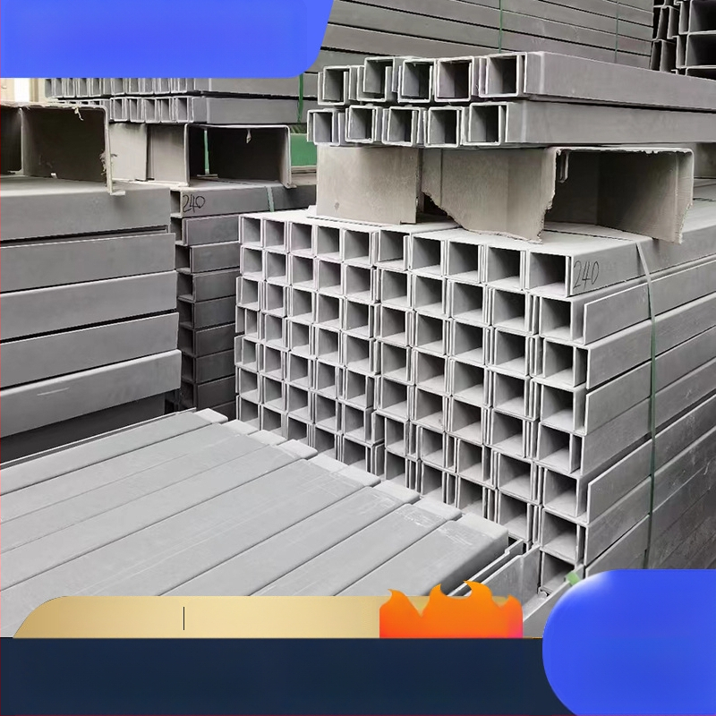 SMC kompozito kabelių kanalas – tiltinio tipo kabelių kanalas, skirtas didelio greičio geležinkeliams, Tengguang prekės ženklas, medžiaga SMC