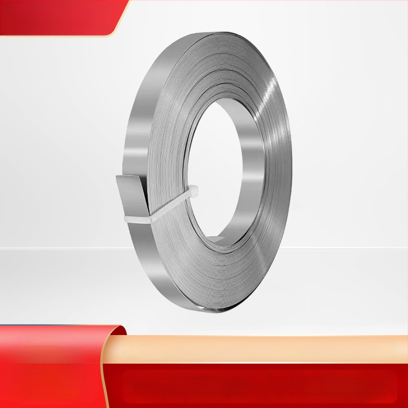 Roostevabast terasest kinnaslint – 400 kg tõmbe tugevus; rulli välimine diameeter 400 mm; rulli sisemine diameeter 85 mm; kasutus: raske pakendamine metallide, kivi ja puidu jaoks