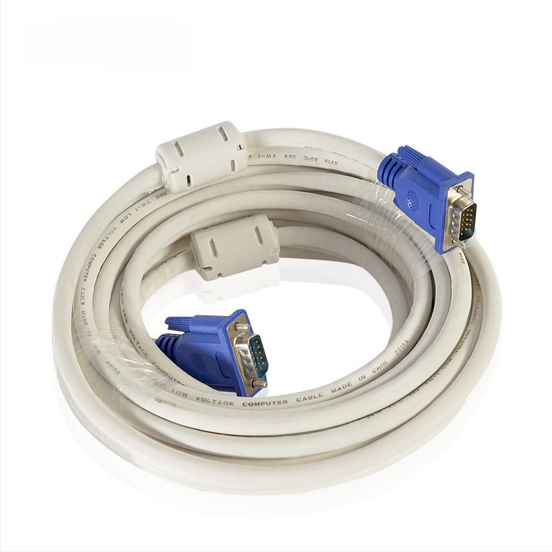 VGA kaabel V34 mudel, VGA liides, vaskkattega terasest, personaalarvutite jaoks