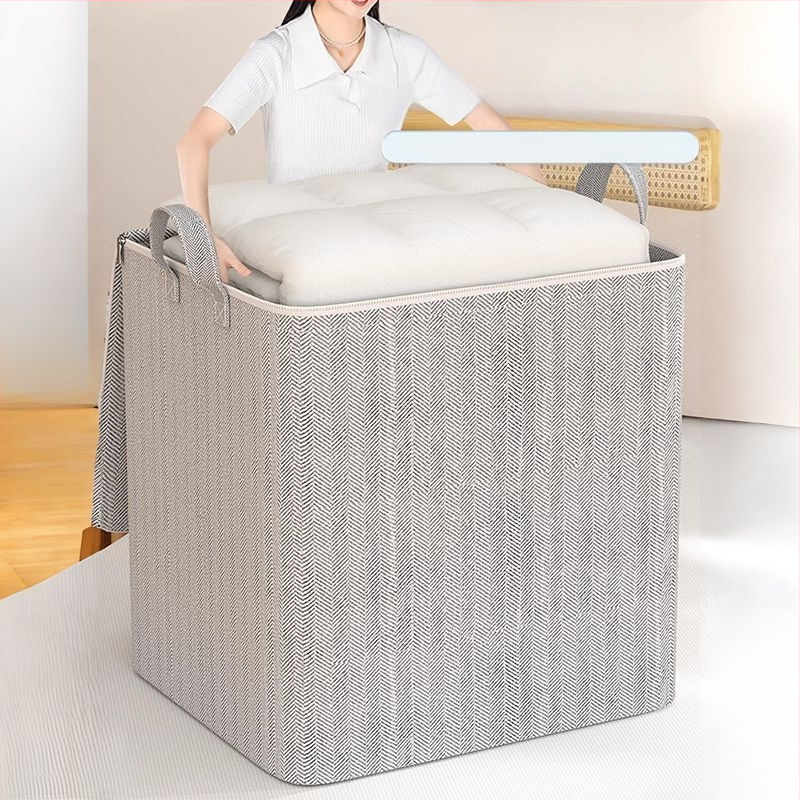 Riiete hoidmiseks mõeldud karp üle 1000 L mahutavusega, mittekootud materjalist, tolmukindel, kaasaskantav