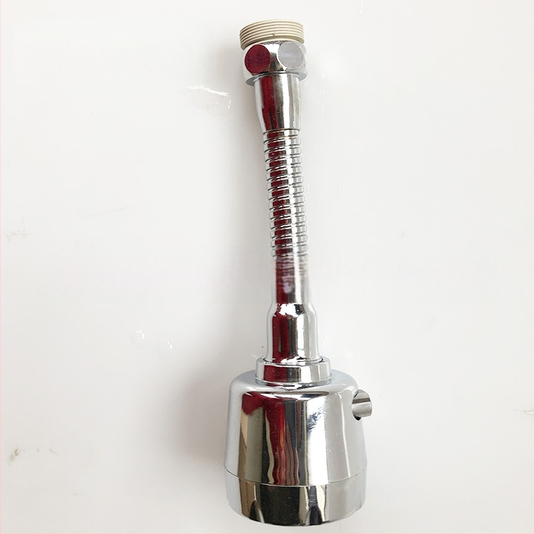 Virtuvės čiaupas su putojančia antgaliu, ABS medžiaga, srieginis jungtis, elektroplatinimas, dviejų pakopų reguliavimas, putojimo ir lietaus funkcija