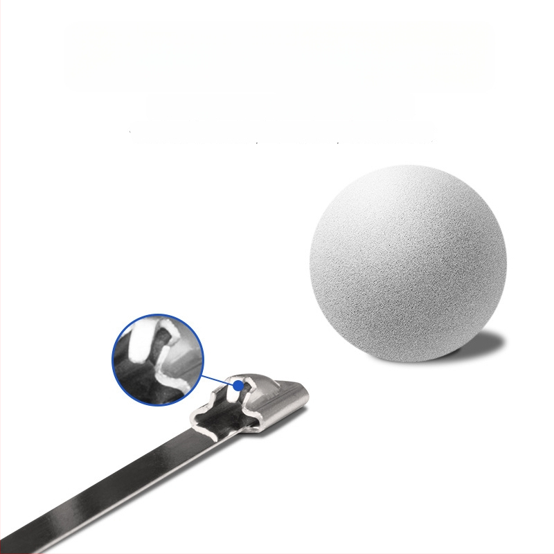 Iseseisval lukustuv kaabelside 304 roostevabast terasest, kaablite fikseerimiseks, paksus 0.25-0.3, tulekaitseklass AAA