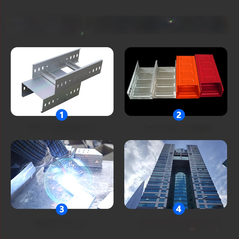 Feirui stiklo pluošto kabelių padėklas kopėčių tipo, lauko naudojimui, gaisro atsparus ir korozijai atsparus, CE sertifikatas, pritaikomas, energijos perdavimui ir paskirstymui