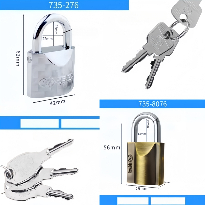 Yuema spintelės spyna – Modelis 8076 – Lydinio plienas