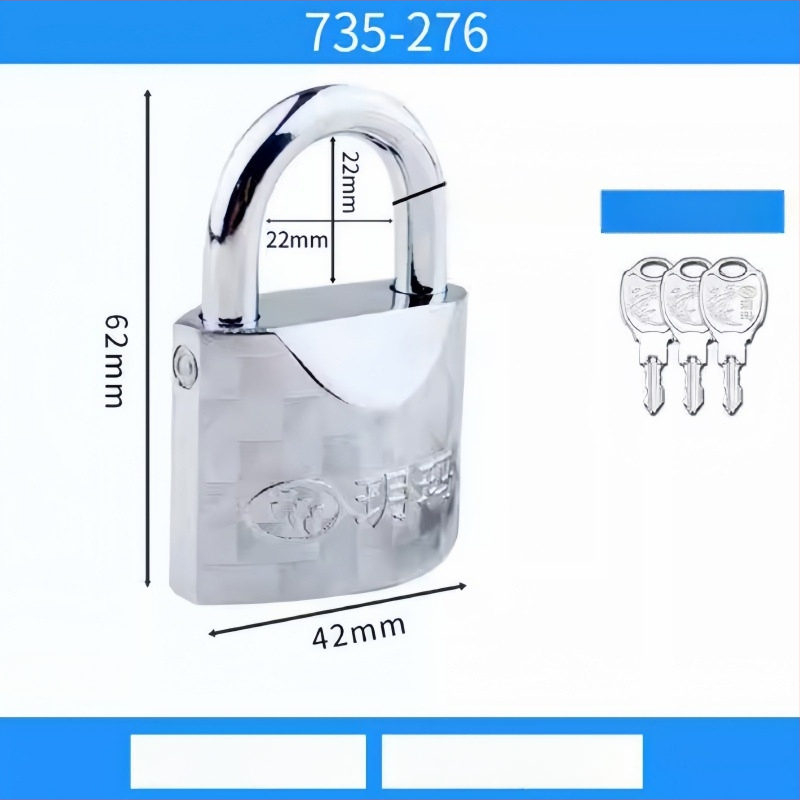 Yuema spintelės spyna – Modelis 8076 – Lydinio plienas