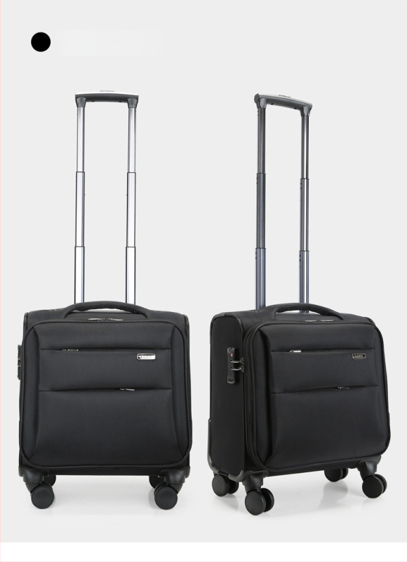 Mini reisikott universaalsete ratastega, Oxford-kangas, veekindel ja vargusvastane, tõmblukk avamine, tavaline paroolilukk