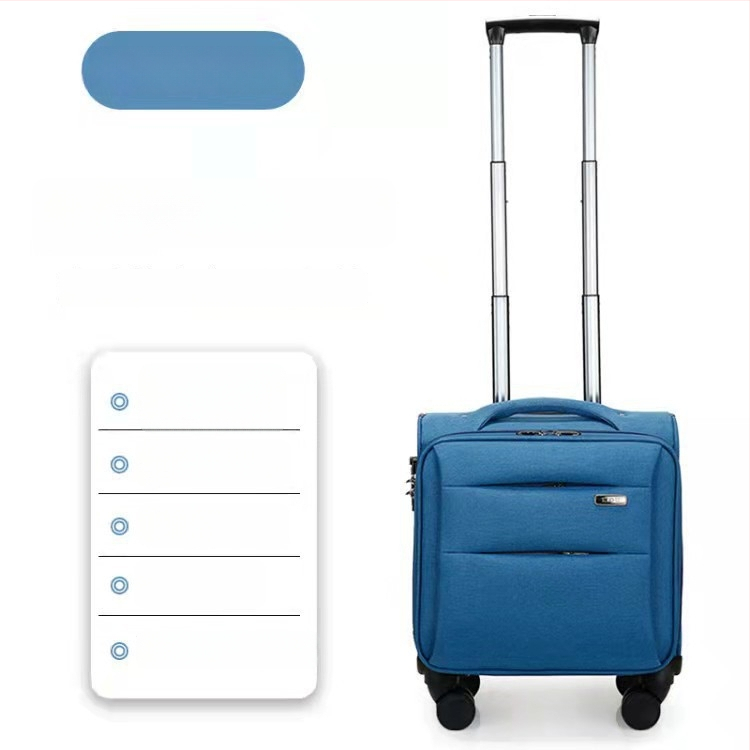 Mini reisikott universaalsete ratastega, Oxford-kangas, veekindel ja vargusvastane, tõmblukk avamine, tavaline paroolilukk