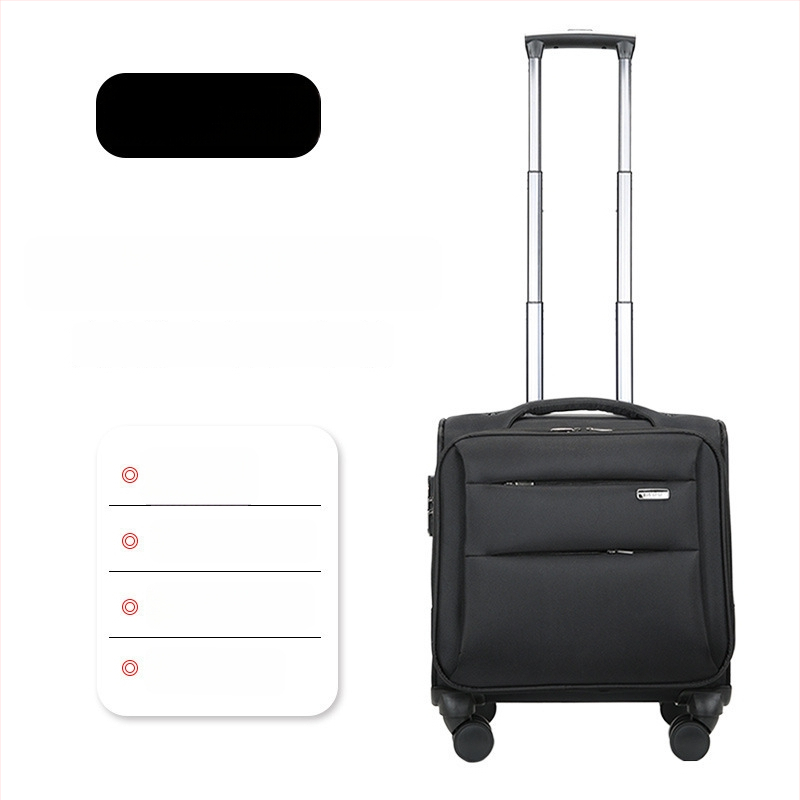 Mini reisikott universaalsete ratastega, Oxford-kangas, veekindel ja vargusvastane, tõmblukk avamine, tavaline paroolilukk