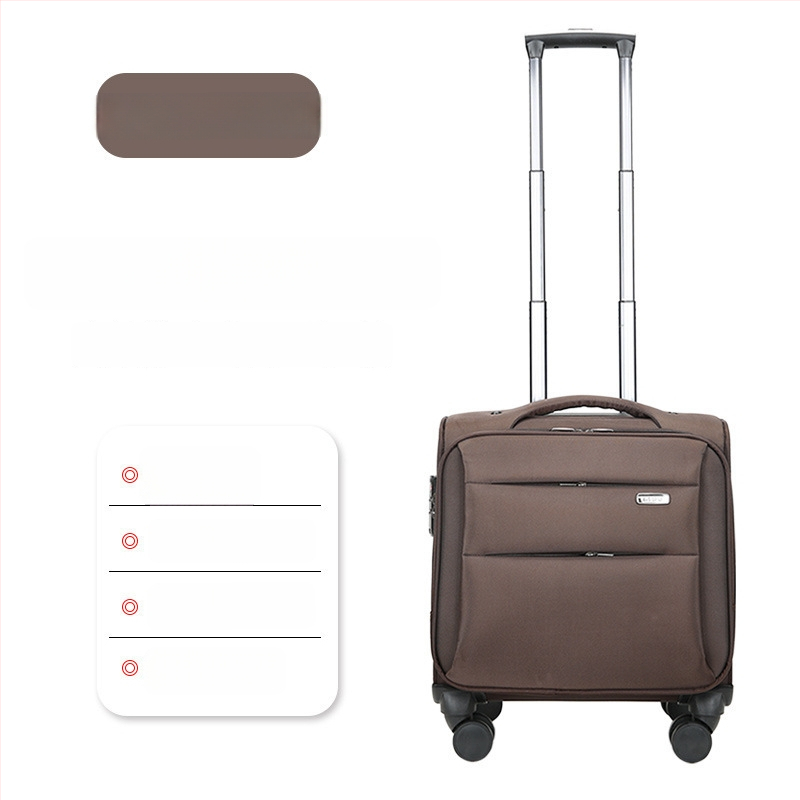 Mini reisikott universaalsete ratastega, Oxford-kangas, veekindel ja vargusvastane, tõmblukk avamine, tavaline paroolilukk