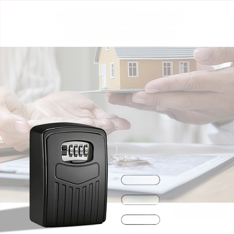 Raktų dėžutė su slaptažodžio užraktu, aliuminio lydinys, G3 juostinis modelis, Cat Eye užraktas, namų ir dekoravimo įmonėms