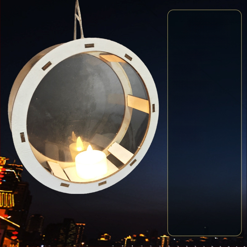 Vaikų Helovyno žibintas - DIY rinkinys, netolygus formos, su atspausdintu logotipu, prekinis ženklas YICAII, karikatūrinis stilius