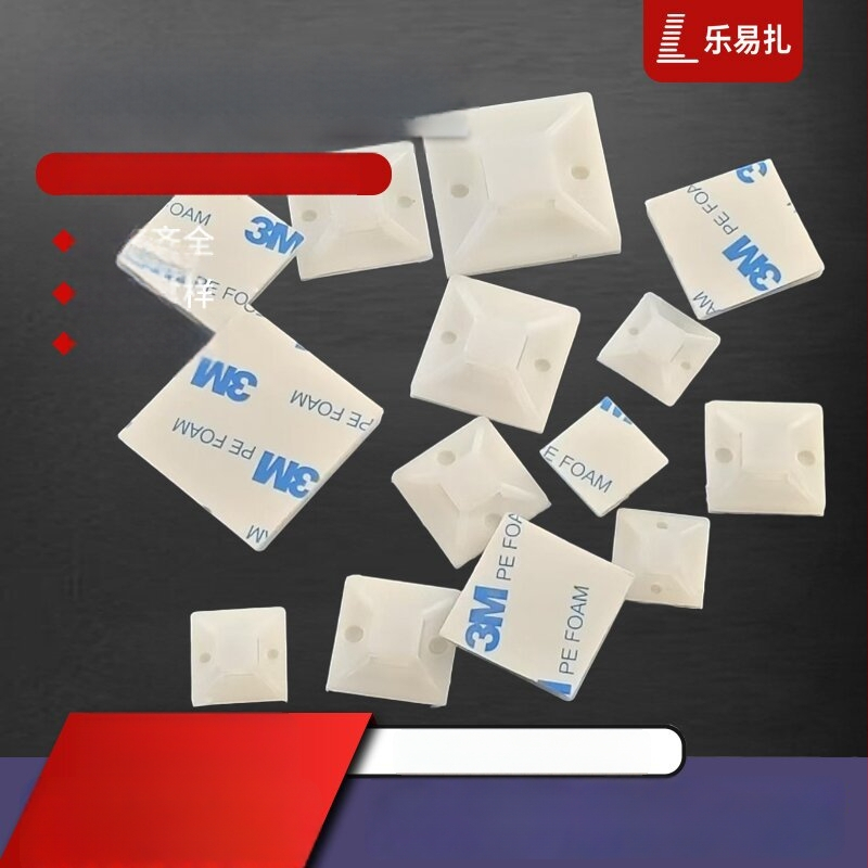 PE lipnus kabelių laikiklis su siurbimo baze