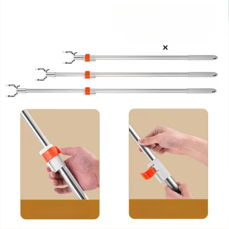 Maya Lengvas Luksus Retraktinė Drabužių Džiovyklo Vamzdelė Nerūdijančiojo Plieno Balkonui