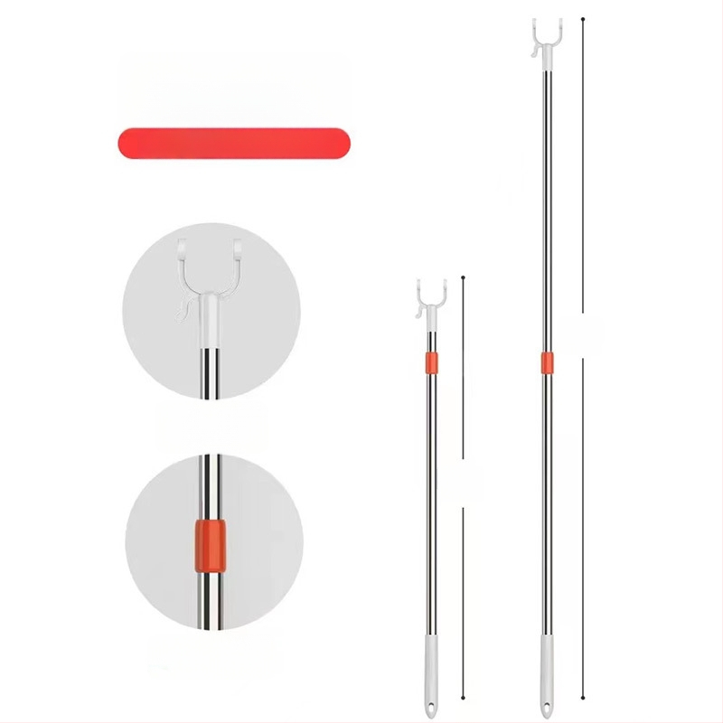 Maya Lengvas Luksus Retraktinė Drabužių Džiovyklo Vamzdelė Nerūdijančiojo Plieno Balkonui