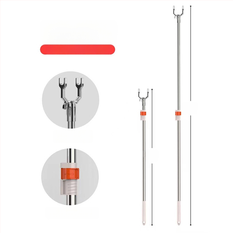 Maya Lengvas Luksus Retraktinė Drabužių Džiovyklo Vamzdelė Nerūdijančiojo Plieno Balkonui