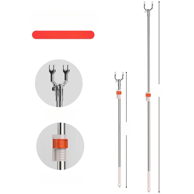 Maya Lengvas Luksus Retraktinė Drabužių Džiovyklo Vamzdelė Nerūdijančiojo Plieno Balkonui