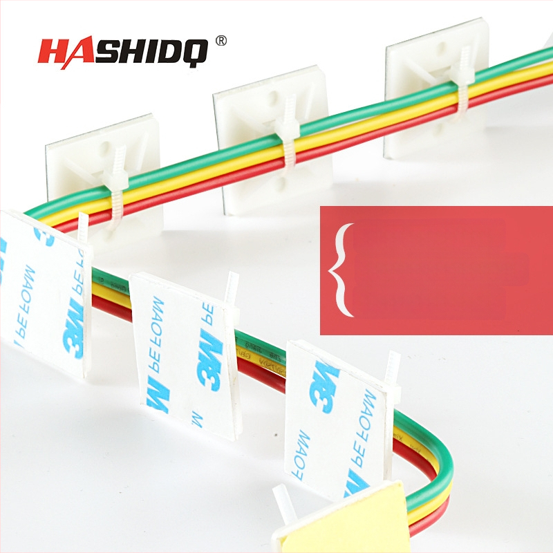 HASHIDQ/Aviation 3M zip-tie hoidja koos plastmassilise vaakumpositsioneerimise osaga, universaalne