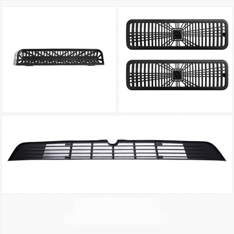 Užpakalinis oro vėdinimo angos dangtelis šešių vietų Tesla Model Y/Model 3/YL – TPE medžiaga, logotipo spausdinimas įmanomas