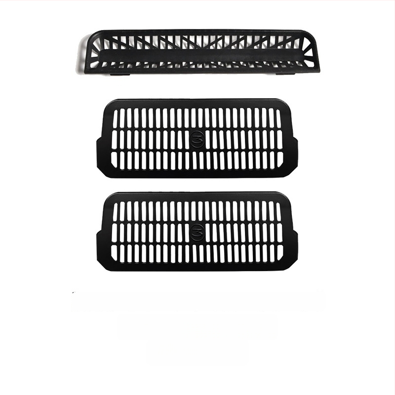 Užpakalinis oro vėdinimo angos dangtelis šešių vietų Tesla Model Y/Model 3/YL – TPE medžiaga, logotipo spausdinimas įmanomas