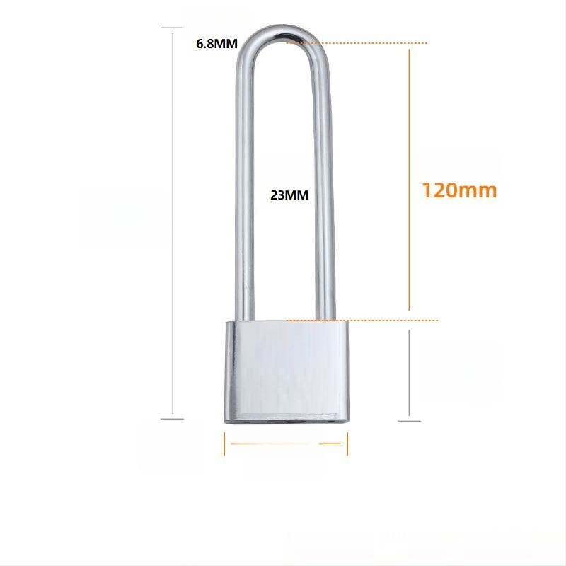 G tipo ilgos kilpos užraktas, atsparus vandeniui, geležinis korpusas, namams, sandėliams ir bendrabčioms