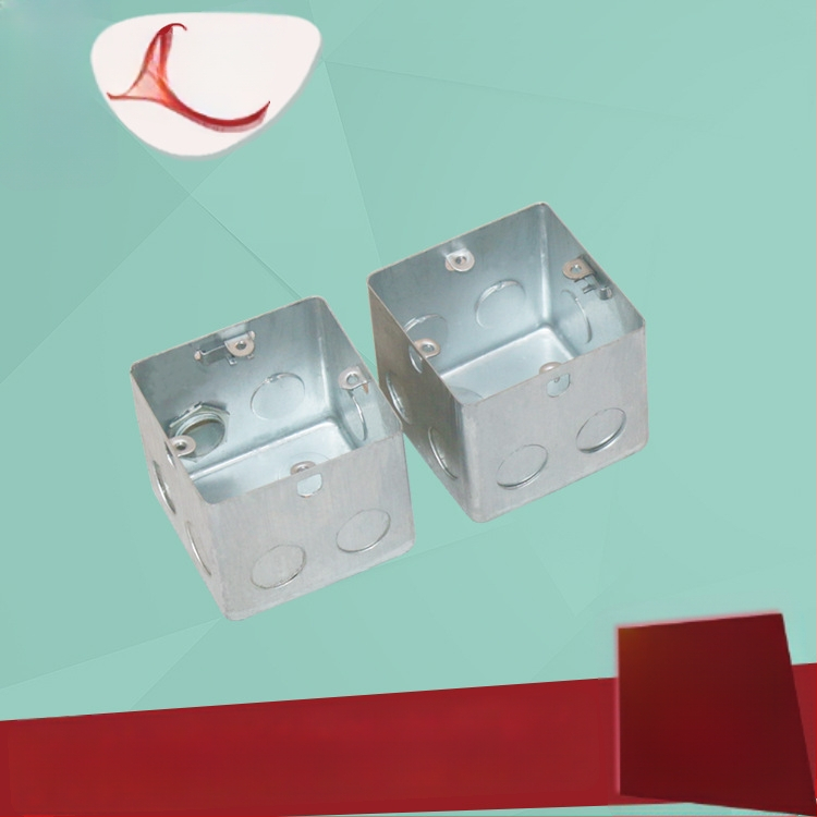 86-os galvanizált csatlakozódoboz, CK fémdoboz, 75×40 mm