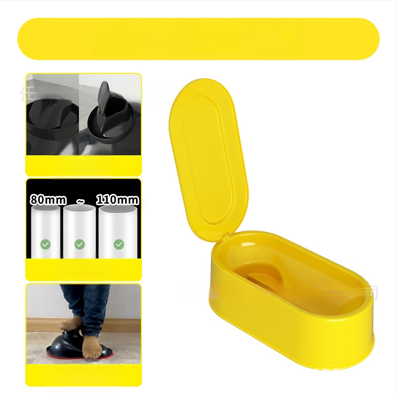 Plastikinė laikina klozė statyboms – daugkartinio naudojimo, be vandens rezervuaro, šiuolaikiškas minimalistinis dizainas, OEM logotipas