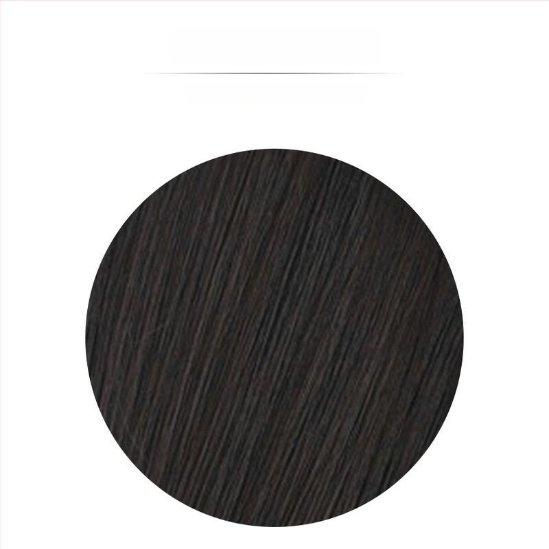 Parūka SZ-22 no Xinyi: gara taisnas mati ar sānu bangs, pilnīgi rokām adīta, augstas temperatūras vads