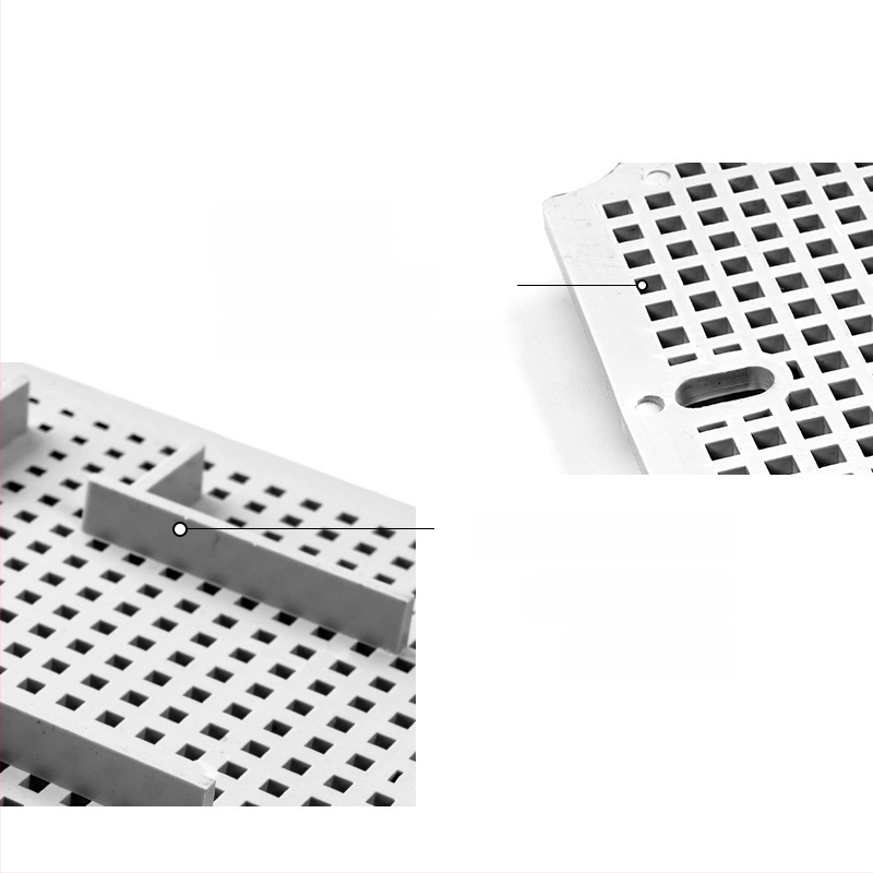 CNWZDQ vandeniui atspari montavimo plokštė su plastiniu šešiakampio ląelių tinklu skirstyklinei dėžei