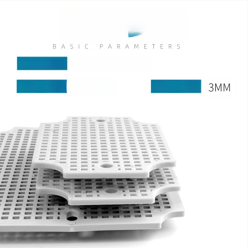 CNWZDQ vandeniui atspari montavimo plokštė su plastiniu šešiakampio ląelių tinklu skirstyklinei dėžei