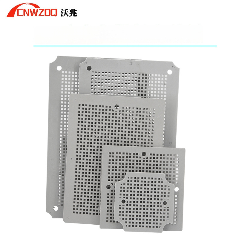 CNWZDQ vandeniui atspari montavimo plokštė su plastiniu šešiakampio ląelių tinklu skirstyklinei dėžei