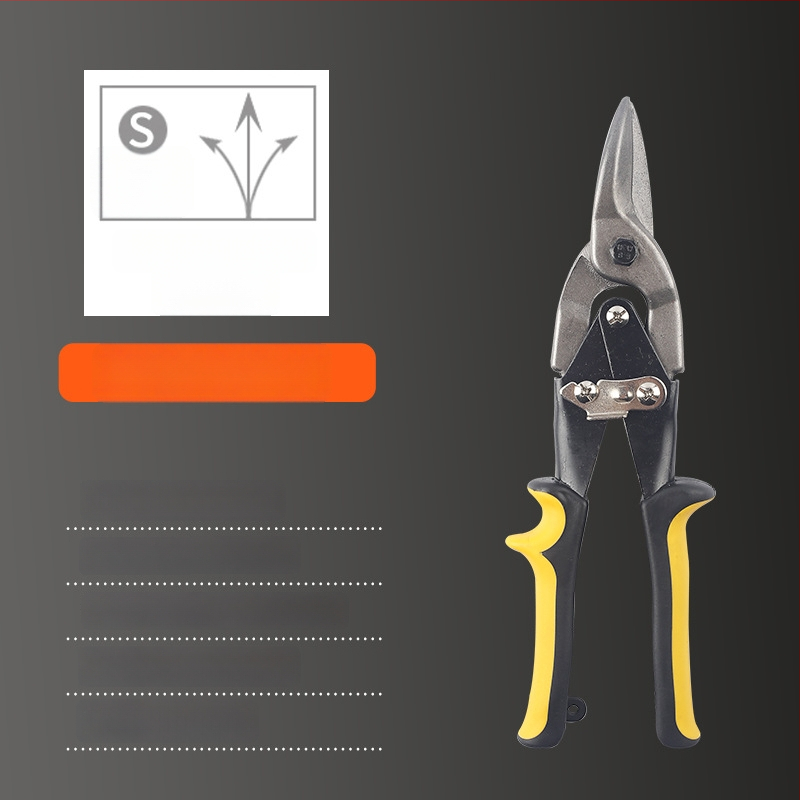 Xinton Priemyselné Viacúčelové Rezné Nožnice na Kov – Tvrdo použiteľné nožnice z nerezovej ocele, na hliníkové dosky a ľahké oceľové konštrukcie