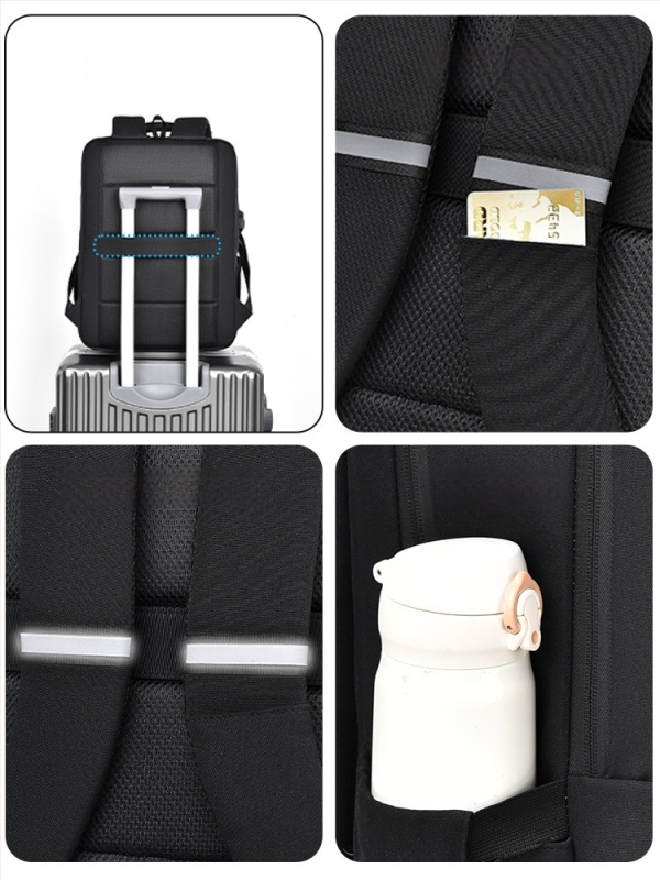 Unisex reisimise ja kooli seljakott sülearvuti osalusega, mahutavus 20–35 L, Oxford kangas, kuiv-märg eraldus