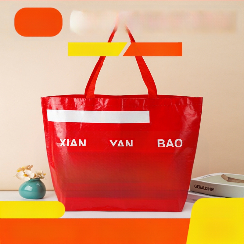 Rankinė laikoma rankoje, PP medžiaga, spausdintas logotipas, pirkinių maišas, pritaikoma pintinė tašė