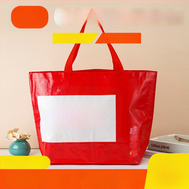 Rankinė laikoma rankoje, PP medžiaga, spausdintas logotipas, pirkinių maišas, pritaikoma pintinė tašė